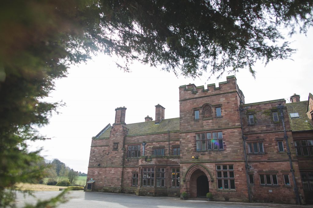 Photograph of Standon Hall, Staffordshire wedding venue