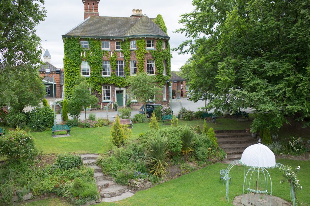 Photograph of the outside of The Mytton and Mermaid hotel