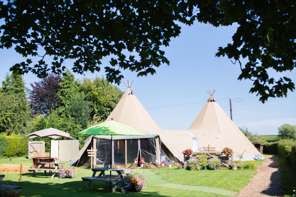 tipi at the wroxeter hotel