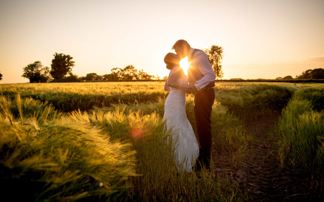 Staffordshire farm wedding photographer