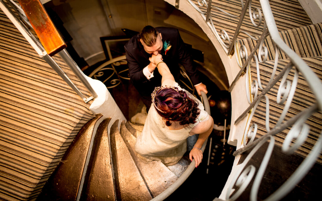 Jade + Matt’s Colourful Marquee Wedding at West Usk Lighthouse