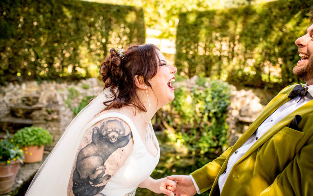 Owlpen Manor wedding with Amanda + Lewis