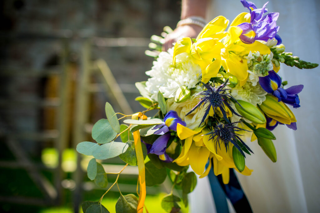 brides wedding boquet
